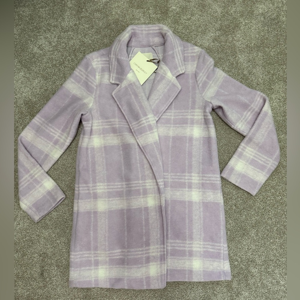 Cynthia Rowley - Wool Blend Plaid Jacket - size XS - NWT - Picture 7 of 13